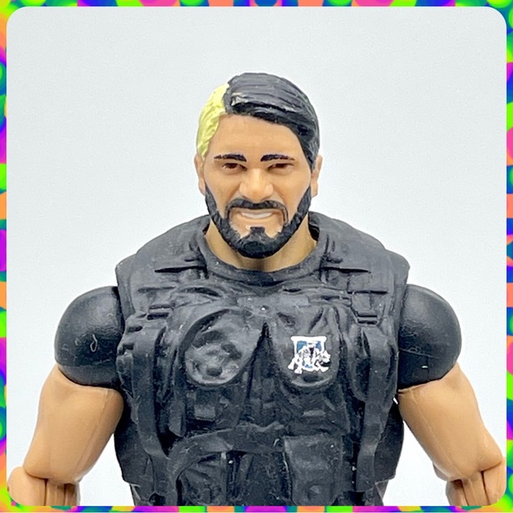 2013 WWE Mattel Battle Pack Series 24 SETH ROLLINS Wrestling Action Figure WWF - Picture 2 of 11